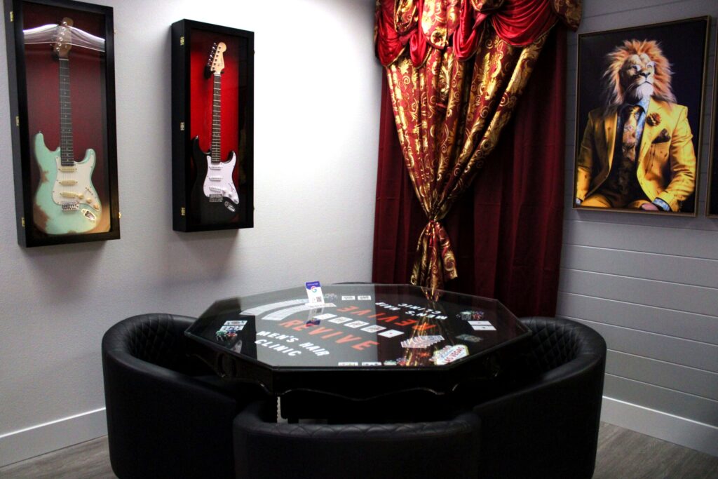 Interior view at Revive Mens Hair Clinic