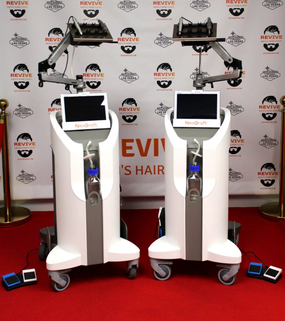 NeoGraft automated FUE systems at Revive Mens Hair Clinic